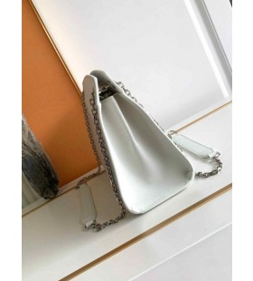 Rouette Structuré PM Bag Blanco