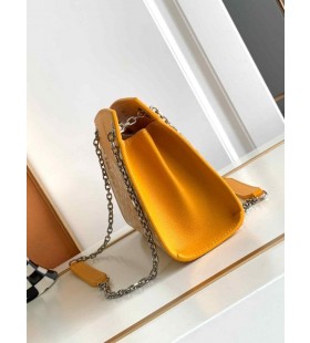 Rouette Structuré Mini Bolso Amarillo