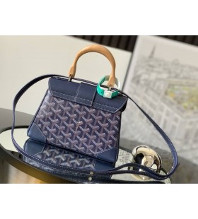 Saïgon Souple Mini Bolso Azul Marino