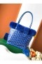 Králičí Kůže Mini Tote Bag Modrá Obloha