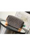 Bowling 25 Toiletry Bag Black & Tan