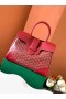 Saigon Tote Taske Rød