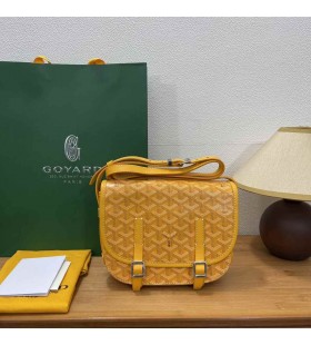 Belvedere Messenger Goyardine PM Taske Gul