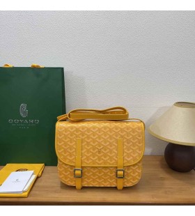 Belvedere Messenger Goyardine MM Taske Gul