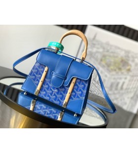 Saïgon Structuré Mini Taske Sky Blue