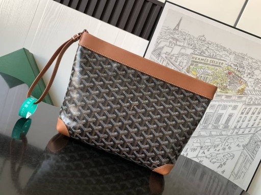 Conti Pouch Black & Tan