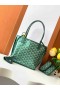 Anjou Mini Goyardine Tas Limited Edition Parelmoer Groen