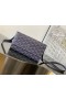Varenne Continentale Portemonnee Navy Blauw