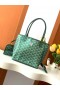 Anjou Mini Goyardine Tas Limited Edition Parelmoer Groen