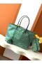 Saint Louis PM Tas Parelmoer Groen