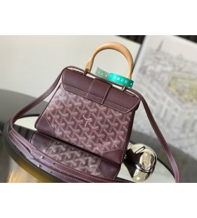 Saïgon Souple Mini Bag Bourgondië