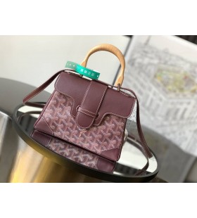 Saïgon Souple Mini Bag Bourgondië