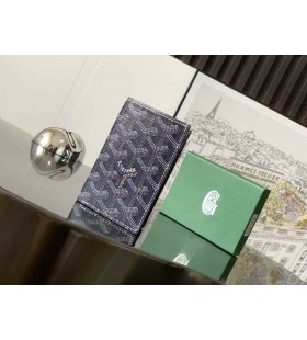 Saint-Pierre Kaart Portefeuille Navy Blauw