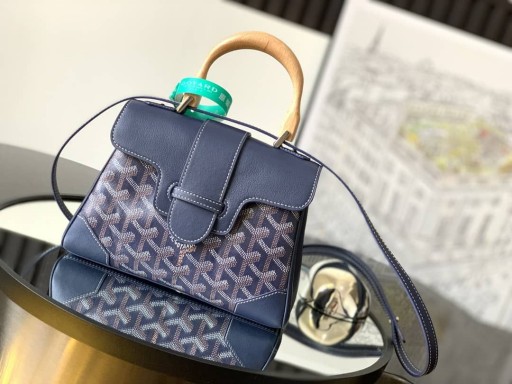Saïgon Souple Mini Sac Bleu Marine