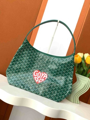 Bohème Hobo Sac De Grand Coeur Vert