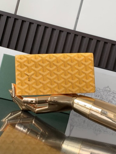 Long Portefeuille Jaune
