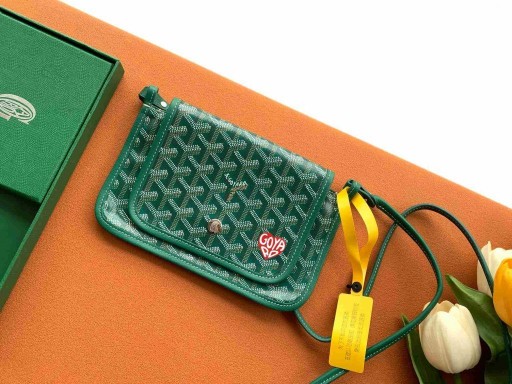 Plumet Poche Porte-Monnaie Coeur Vert