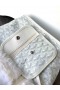 Fourrure De Lapin Mini Sac Fourre-Tout Blanc
