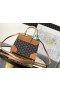 Saïgon Structuré Mini Sac Noir & Feu