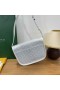 Belvedere Messenger Goyardine PM Blanc