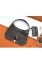 Bohème Hobo Sac De Cœur Et De Bouledogue Français Noir