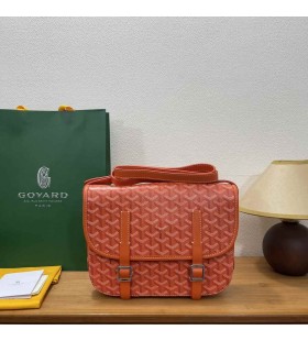 Belvedere Messenger Goyardine MM Sac Orange