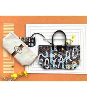 Saint Louis PM Bag en Édition Limitée Camo Print Bleu