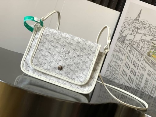Plumet Pocket Wallet White