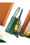 Anjou Mini-Tasche Große Herzen Grün