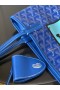 Anjou Mini Bag French Bulldog-Himmelblau