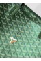 Artois PM Goyardine Tasche Perlglanz Grün