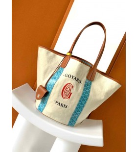 Belharra Tasche Limited Edition Türkis & Tan