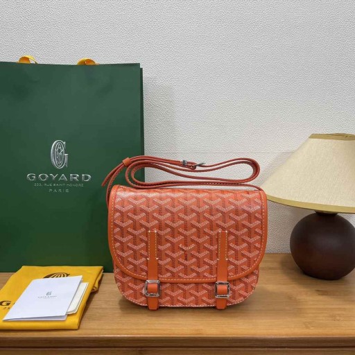 Belvedere Messenger Goyardine PM Τσάντα Πορτοκαλί