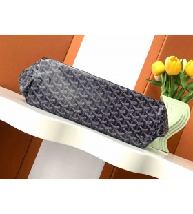 Bohème Hobo Τσάντα Μεγάλη Καρδιά Ναυτικό Μπλε