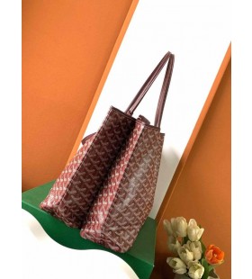Goyardine Ιζαμπέλ Tote Τσάντα Βουργουνδίας