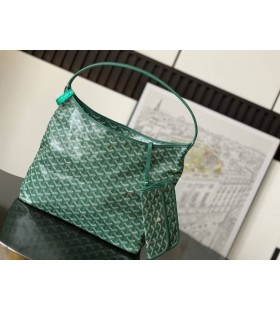 Bohème Hobo Τσάντα Πράσινη